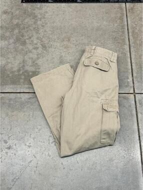 vintage nike acg beige relaxed baggy fit cargo pants size 30 x 30